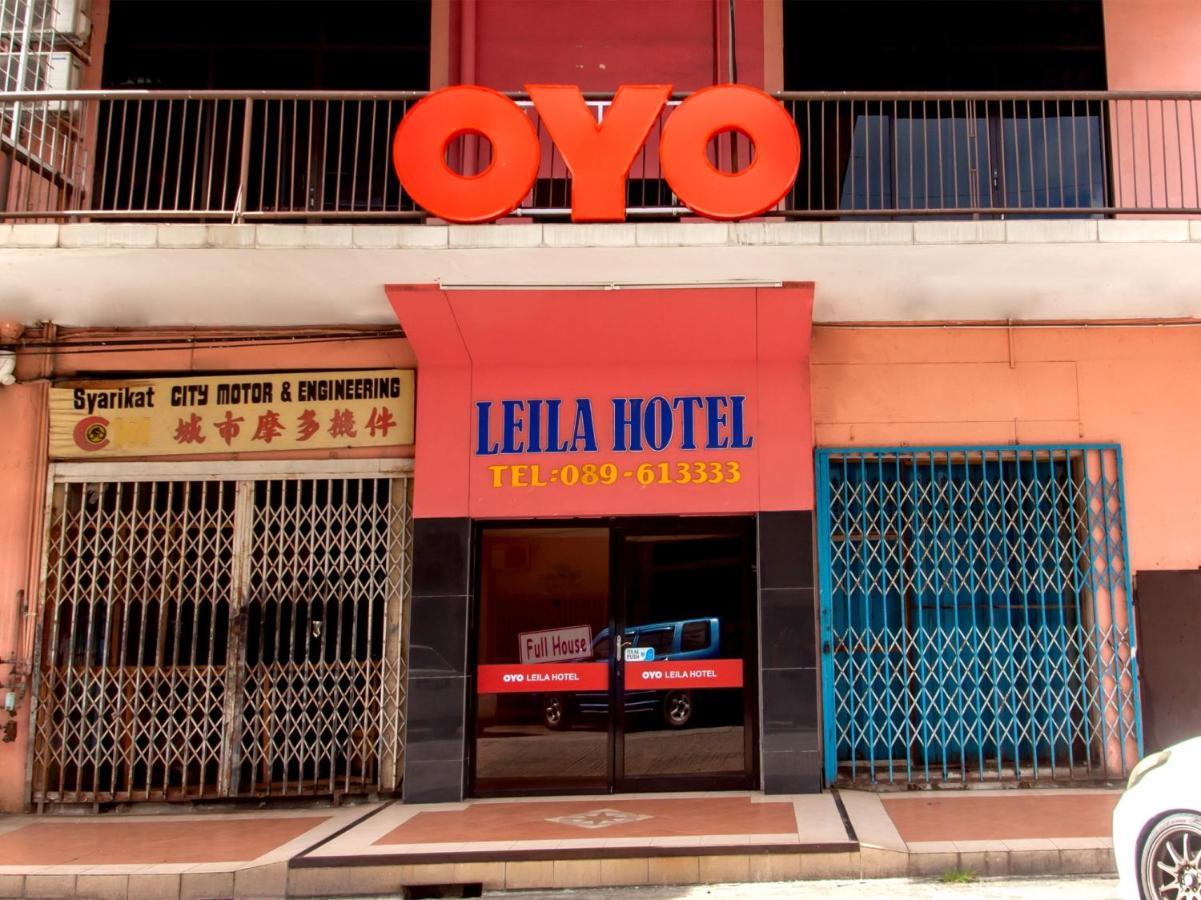 Oyo 89851 Leila Hotel Sandakan Ngoại thất bức ảnh