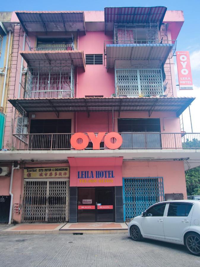 Oyo 89851 Leila Hotel Sandakan Ngoại thất bức ảnh